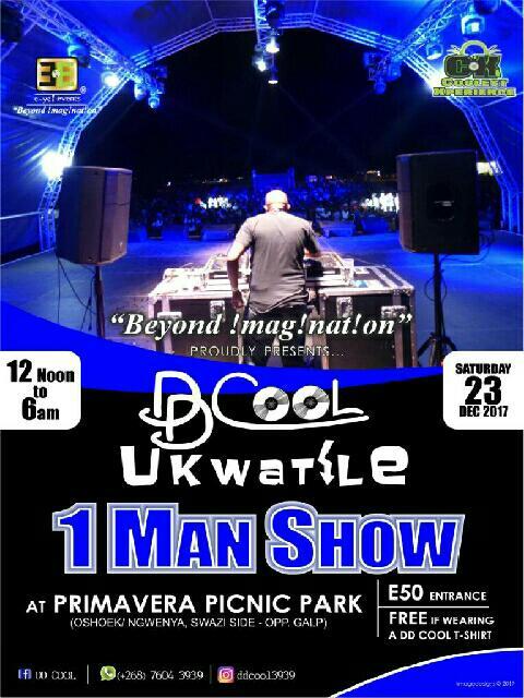 DD Cool Ukwatile - 1 Man Show Pic